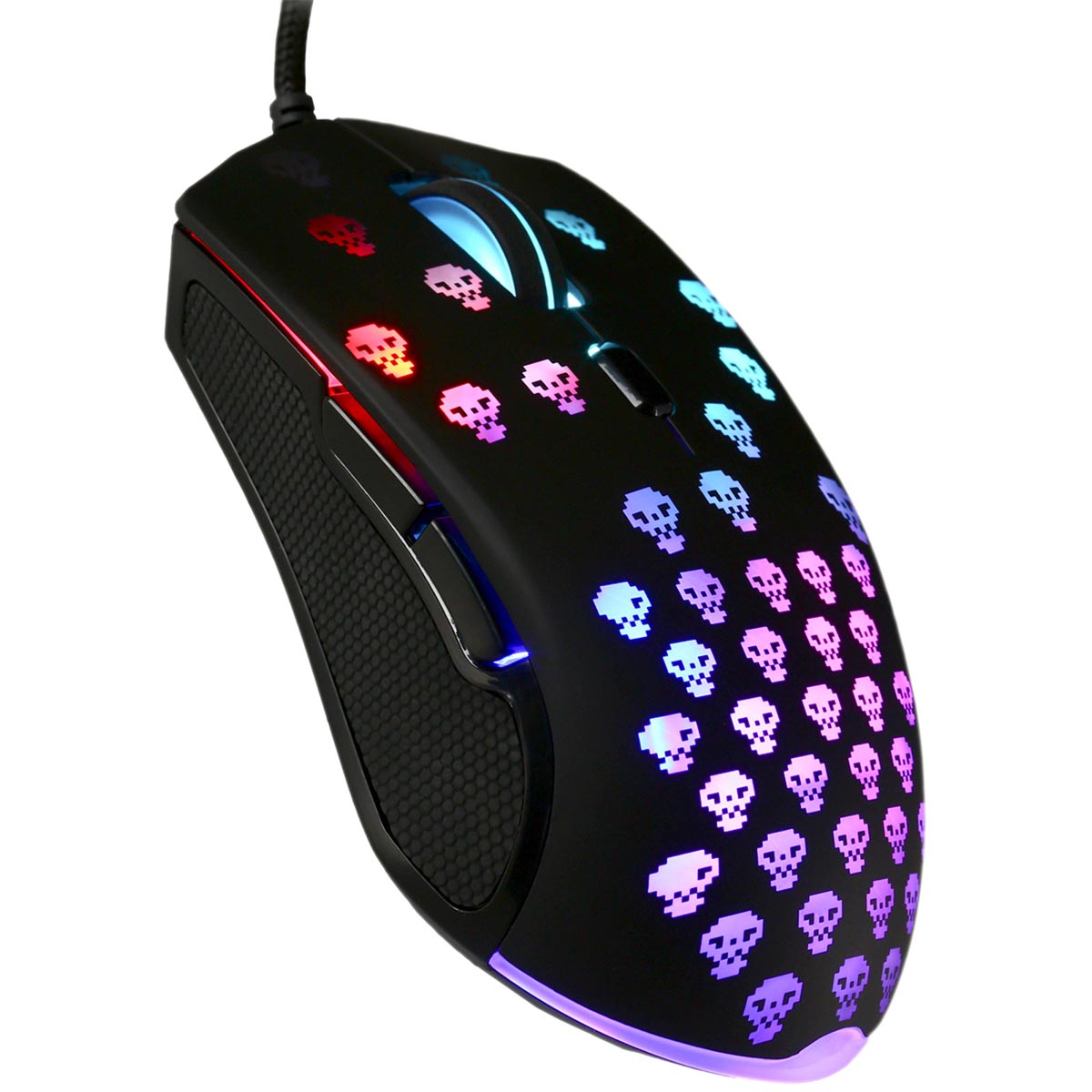 Мышь проводная игровая Smartbuy 718 RUSH WINNING SERIES Skull USB, RGB подсветка, цвет черный Мышь проводная игровая Smartbuy 718 RUSH WINNING SERIES Skull USB, RGB подсветка, цвет черный