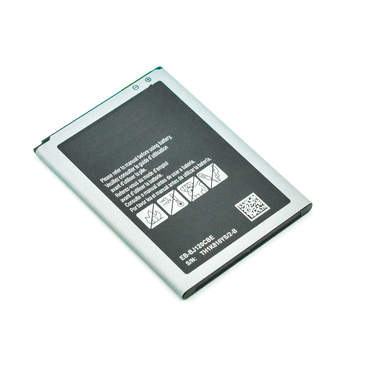 АКБ (Аккумулятор) EB-BJ120CBE, EB-BJ120BBE для SAMSUNG Galaxy J1 2016 (SM-J120), 2050 mAh, цвет черный