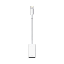 Адаптер, переходник JH-0514 для APPLE Lightning 8 pin на USB Camera Adapter, цвет белый Адаптер, переходник JH-0514 для APPLE Lightning 8 pin на USB Camera Adapter, цвет белый