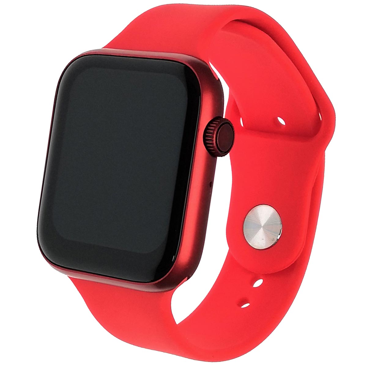 Смарт-часы Smart Watch AK76, Bluetooth, шагомер, датчик пульса, цвет красный
