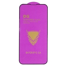 Защитное стекло 9H OG для APPLE iPhone 13 mini (5.4"), цвет окантовки черный Защитное стекло 9H OG для APPLE iPhone 13 mini (5.4"), цвет окантовки черный