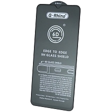 Защитное стекло 6D G-Rhino для Honor X5b, Honor X6b, цвет окантовки черный