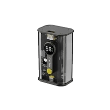 Внешний портативный аккумулятор, Power Bank EARLDOM ET-PD18, 22.5W, Led дисплей, цвет прозрачно черный