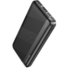 Внешний портативный аккумулятор, Power Bank BOROFONE BJ27, 10000 mAh, цвет черный