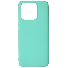 Чехол накладка для XIAOMI Redmi 10C, XIAOMI POCO C40, силикон, цвет бирюзовый