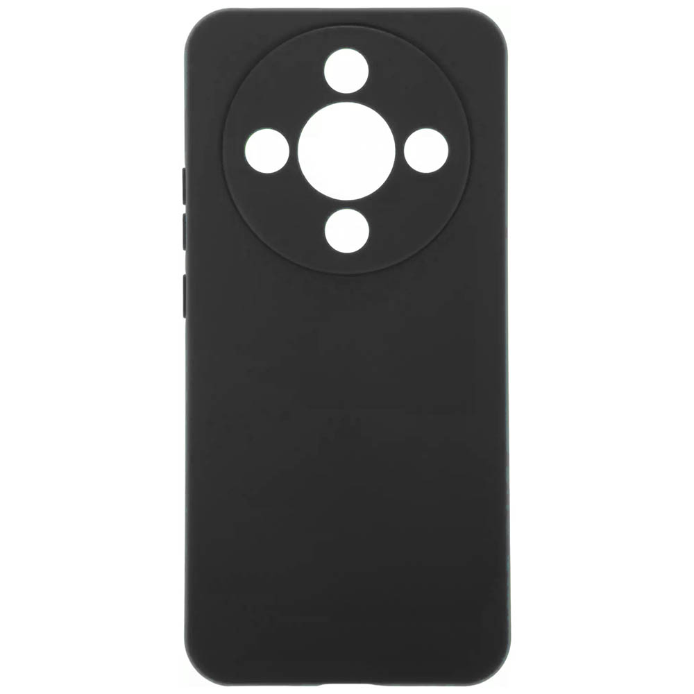 Чехол накладка NANO для Honor X9d, защита камеры, силикон, бархат, цвет черный