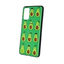 Чехол накладка для SAMSUNG Galaxy S20 (SM-G980), силикон, рисунок Авокадо Танцы.