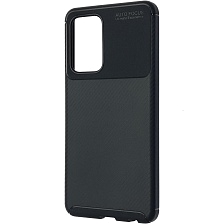 Чехол накладка AUTO FOCUS UE для SAMSUNG Galaxy A52 (SM-A525F), силикон, матовый, цвет черный