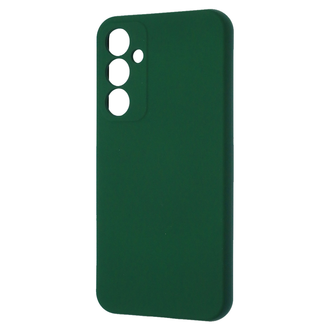 Чехол накладка Silicon Cover для SAMSUNG Galaxy S23 FE, защита камеры, силикон, бархат, цвет зеленый Чехол накладка Silicon Cover для SAMSUNG Galaxy S23 FE, защита камеры, силикон, бархат, цвет зеленый
