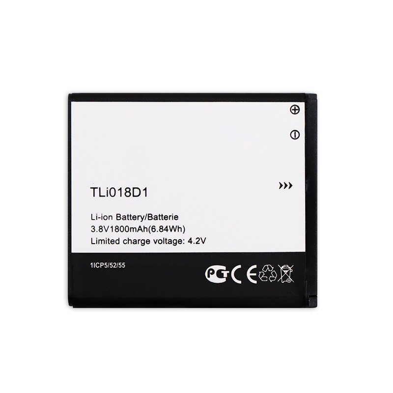 АКБ (Aккумулятор) TLI018D1 для ALCATEL OT5038, 1800мАч