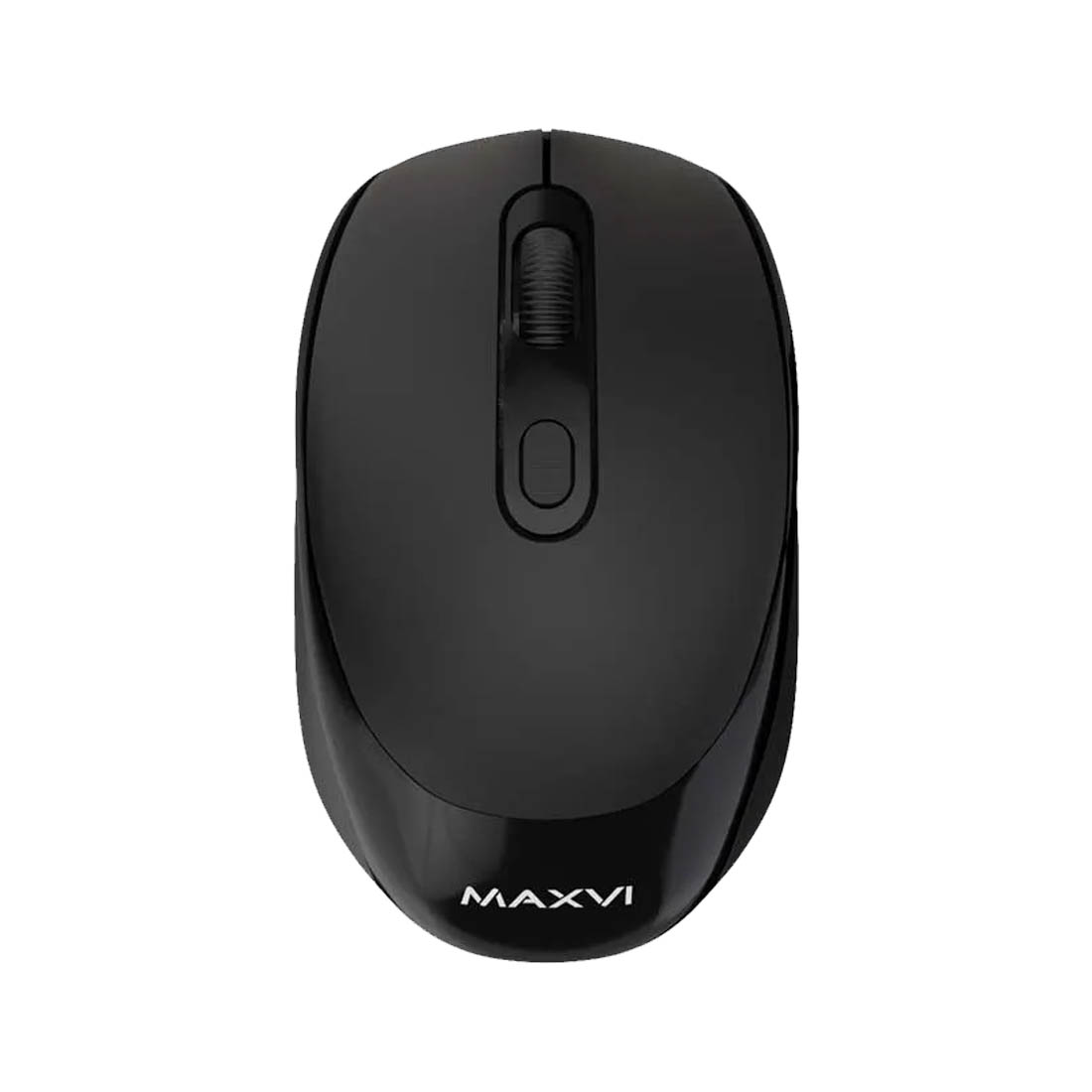 Мышь беспроводная MAXVI MWS-01, оптическая, 1600 DPI, цвет черный