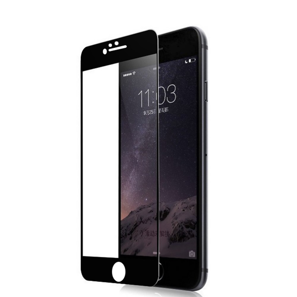 Защитное стекло "SC" 5D Lux для APPLE iPhone 6/6S (4.7"), цвет чёрный.