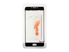 Защитное стекло 4D для MEIZU U20 черный кант Monarch.