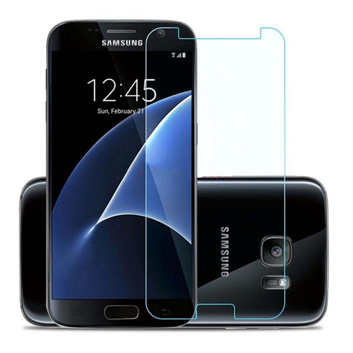 Защитное стекло для SAMSUNG Galaxy S7 SM-G930F толщина 0,3mm 2.5D P19.