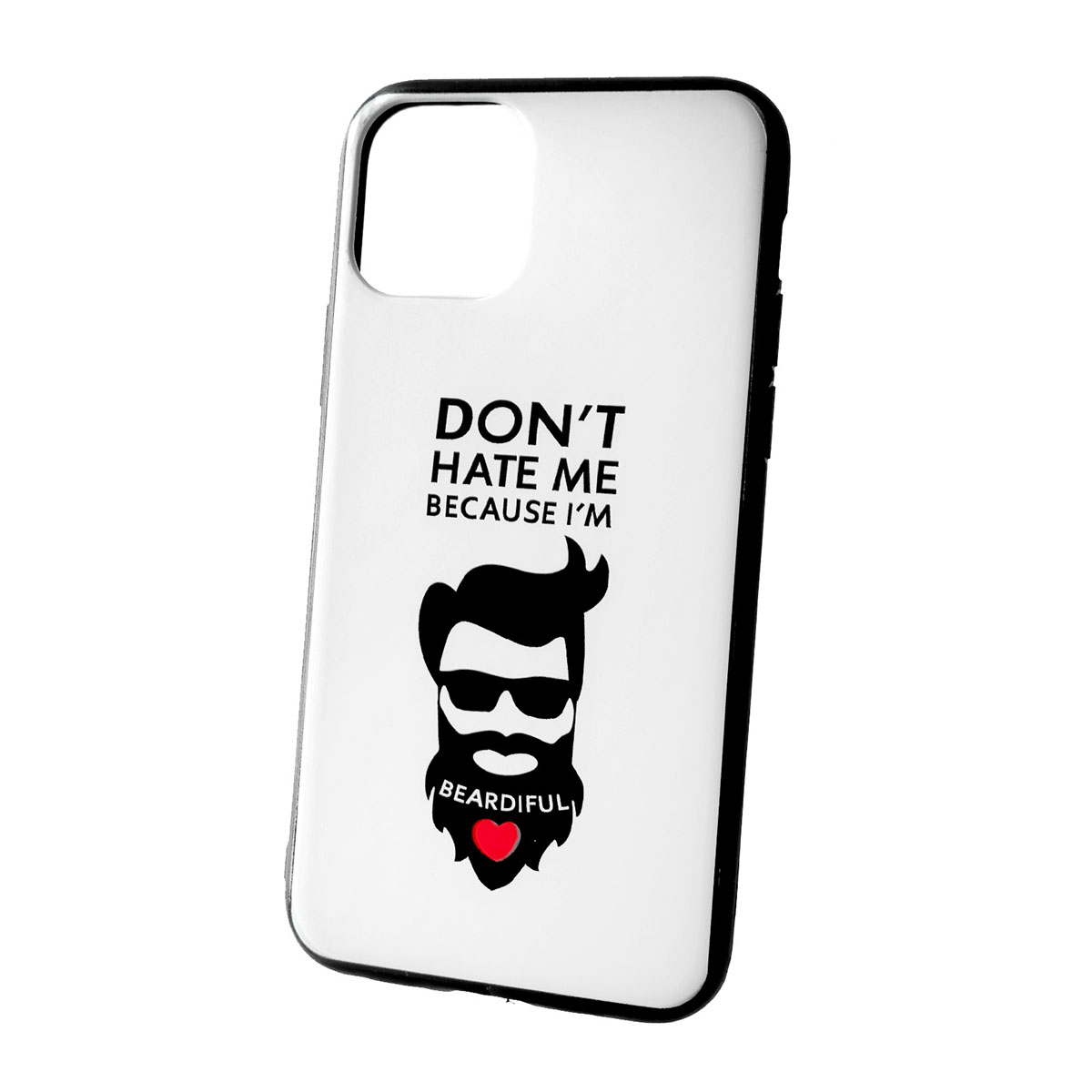 Чехол накладка для APPLE iPhone 11 Pro, силикон, рисунок DON'T HATE MI BECAUSE I'M.