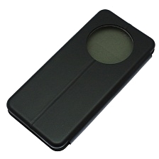 Чехол книжка STYLISH для Realme 12 4G, экокожа, визитница, цвет черный