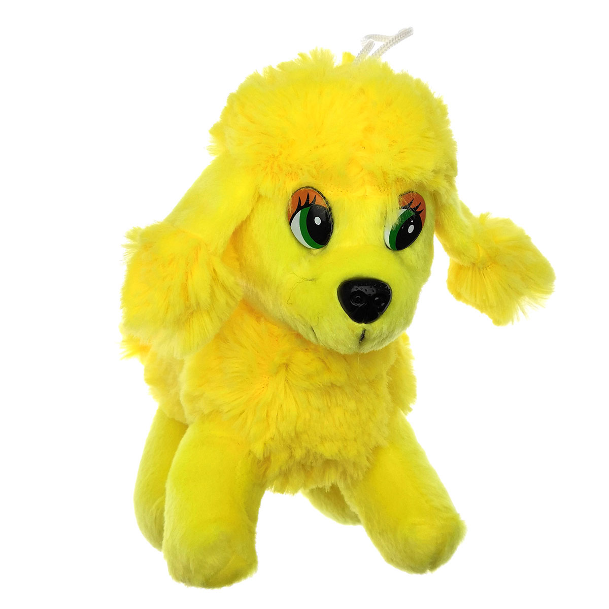 Игрушка собачка Пудель, цвет желтый