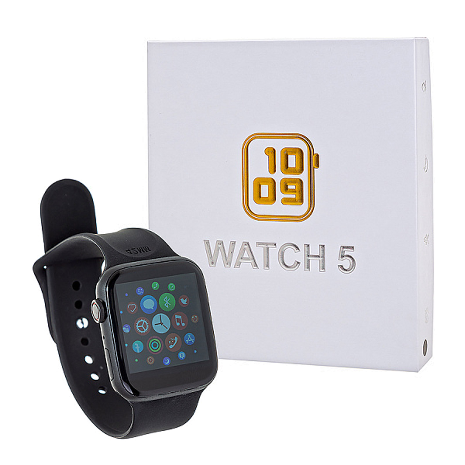 Умные часы и фитнес браслет SMART WATCH 5 (T5), 44 мм, цвет черный