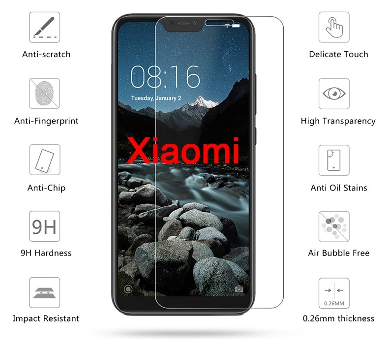 Защитное стекло Lito (премиум/0.33mm) для XIAOMI Mi A2 Lite, прозрачное. Защитное стекло Lito (премиум/0.33mm) для XIAOMI Mi A2 Lite, прозрачное.