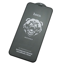 Защитное стекло HOCO A777 для APPLE iPhone X, iPhone XS, iPhone 11 Pro, 0.4мм, цвет окантовки черный