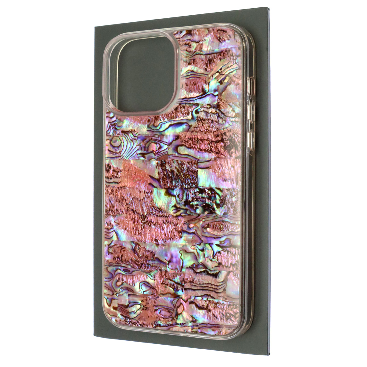 Чехол накладка K-DOO для APPLE iPhone 13 Pro Max, силикон, рисунок seashel, цвет розовый