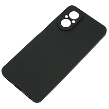 Чехол накладка NANO для Realme C67 4G, защита камеры, силикон, бархат, цвет черный Чехол накладка NANO для Realme C67 4G, защита камеры, силикон, бархат, цвет черный