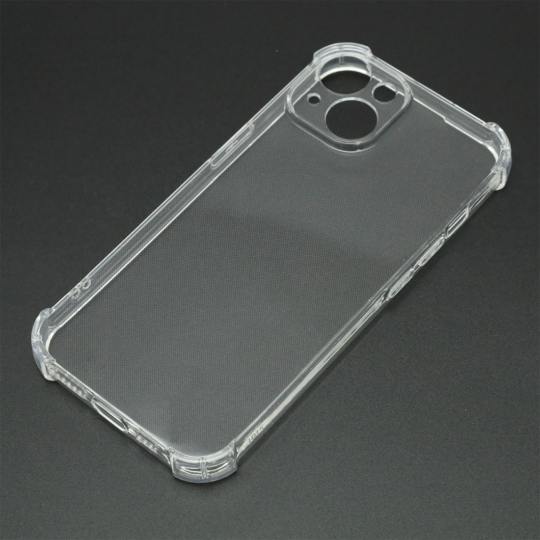 Чехол накладка для APPLE iPhone 15 (6.1"), защита камеры, усиленные края, силикон, прозрачный