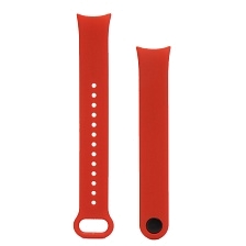 Ремешок на запястье, браслет для XIAOMI Mi Band 8, силикон, цвет красный Ремешок на запястье, браслет для XIAOMI Mi Band 8, силикон, цвет красный