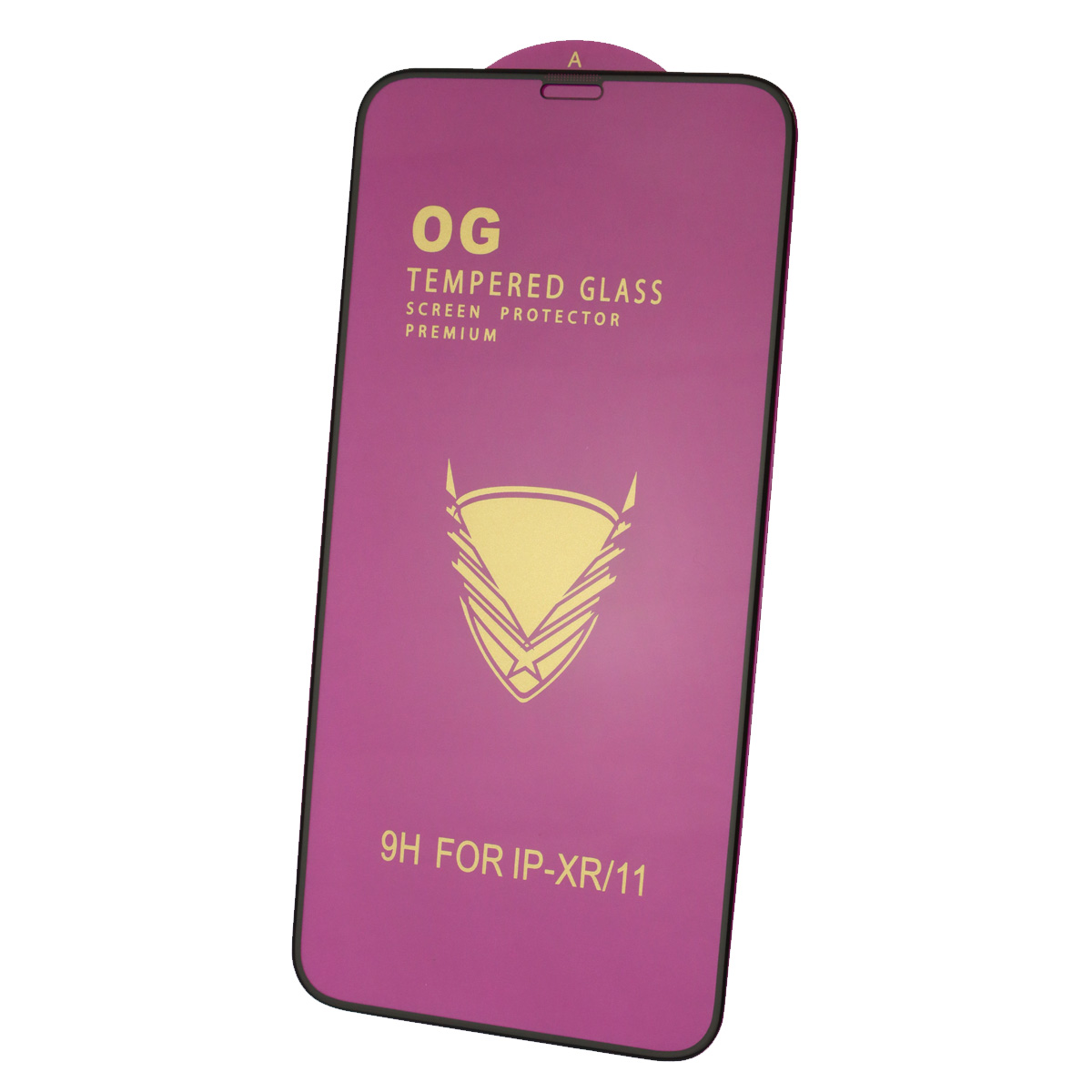 Защитное стекло 9H OG ARMOR для APPLE iPhone XR, iPhone 11, цвет окантовки черный Защитное стекло 9H OG ARMOR для APPLE iPhone XR, iPhone 11, цвет окантовки черный