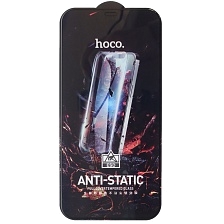 Защитное стекло HOCO G10 Anti-static для APPLE iPhone 12 Pro Max, цвет окантовки черный Защитное стекло HOCO G10 Anti-static для APPLE iPhone 12 Pro Max, цвет окантовки черный