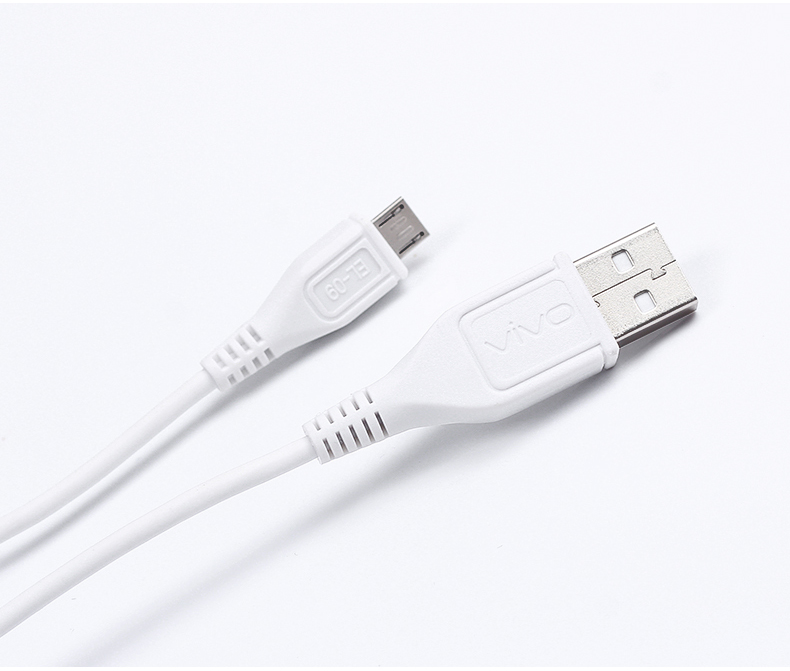 Кабель USB Micro VIVO V9 (523860) (1м), цвет белый.