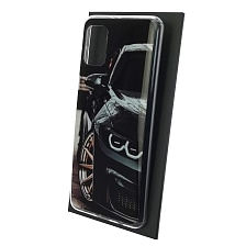 Чехол накладка Vinil для SAMSUNG Galaxy A31 (SM-A315), силикон, рисунок Bugatti Chiron