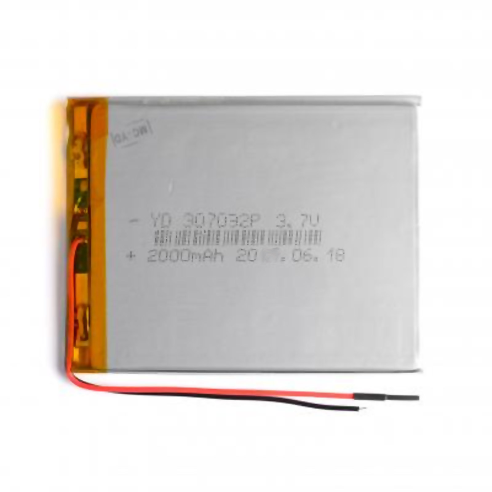 АКБ универсальная 307092P 3.7V Li-Pol 2000 mAh (3.0*70*92 mm)