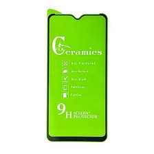 Защитное стекло 9H Ceramics для SAMSUNG Galaxy A10, M10, A10s, Vivo Y91, Y91C, Y91i, Y93, Y93s, Y95, Y11i, Realme 3, A7, A5S, 9S, Oppo A12, цвет черный.