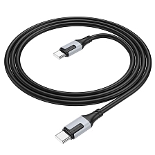 Кабель BOROFONE BX101 Creator Type C на Type C, 3A, 60W, длина 1 метр, цвет черный Кабель BOROFONE BX101 Creator Type C на Type C, 3A, 60W, длина 1 метр, цвет черный