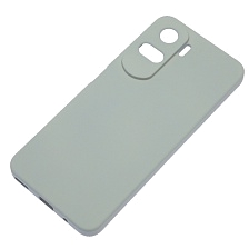 Чехол накладка Silicon Cover для Honor 90 Lite, защита камеры, силикон, бархат, цвет серый Чехол накладка Silicon Cover для Honor 90 Lite, защита камеры, силикон, бархат, цвет серый