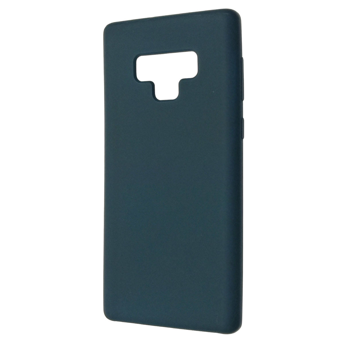 Чехол накладка Silicon Cover для SAMSUNG Galaxy Note 9, силикон, бархат, цвет синий.