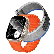 Смарт часы HOCO Y42 Ultra Smart Watch (Call Version), дисплей 2.1", IP67, 2 ремешка, цвет золотистый