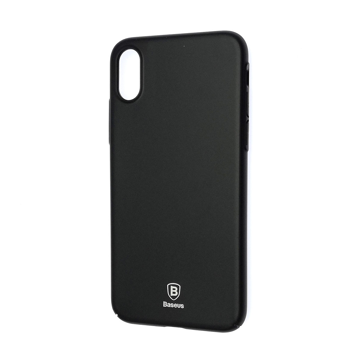Чехол накладка BASEUS Thin Case для APPLE iPhone X, силикон, цвет черный.