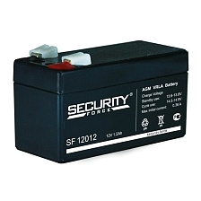 Батарея аккумуляторная свинцово-кислотная SECURITY FORCE SF 12012 12V 1.2Ah Батарея аккумуляторная свинцово-кислотная SECURITY FORCE SF 12012 12V 1.2Ah