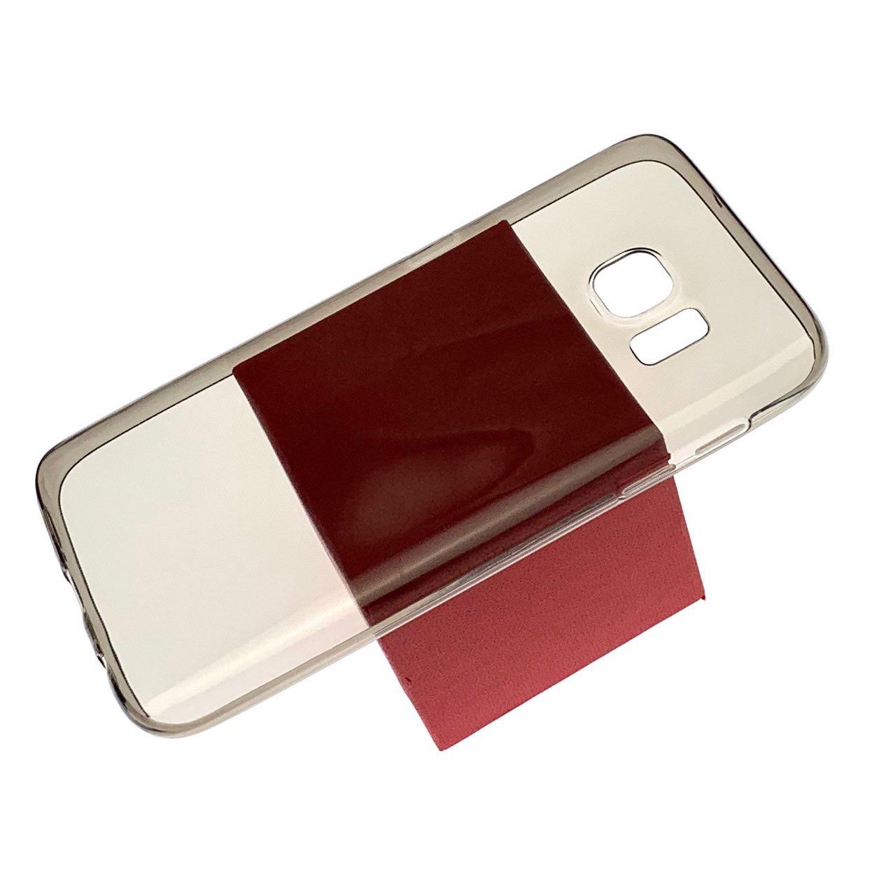 Чехол накладка TPU CASE для SAMSUNG Galaxy S7 (SM-G930), силикон, ультратонкий, цвет прозрачный.