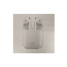 Гарнитура (наушники с микрофоном) беспроводная, QAYAN QTWS-154, чехол с карабином, цвет белый