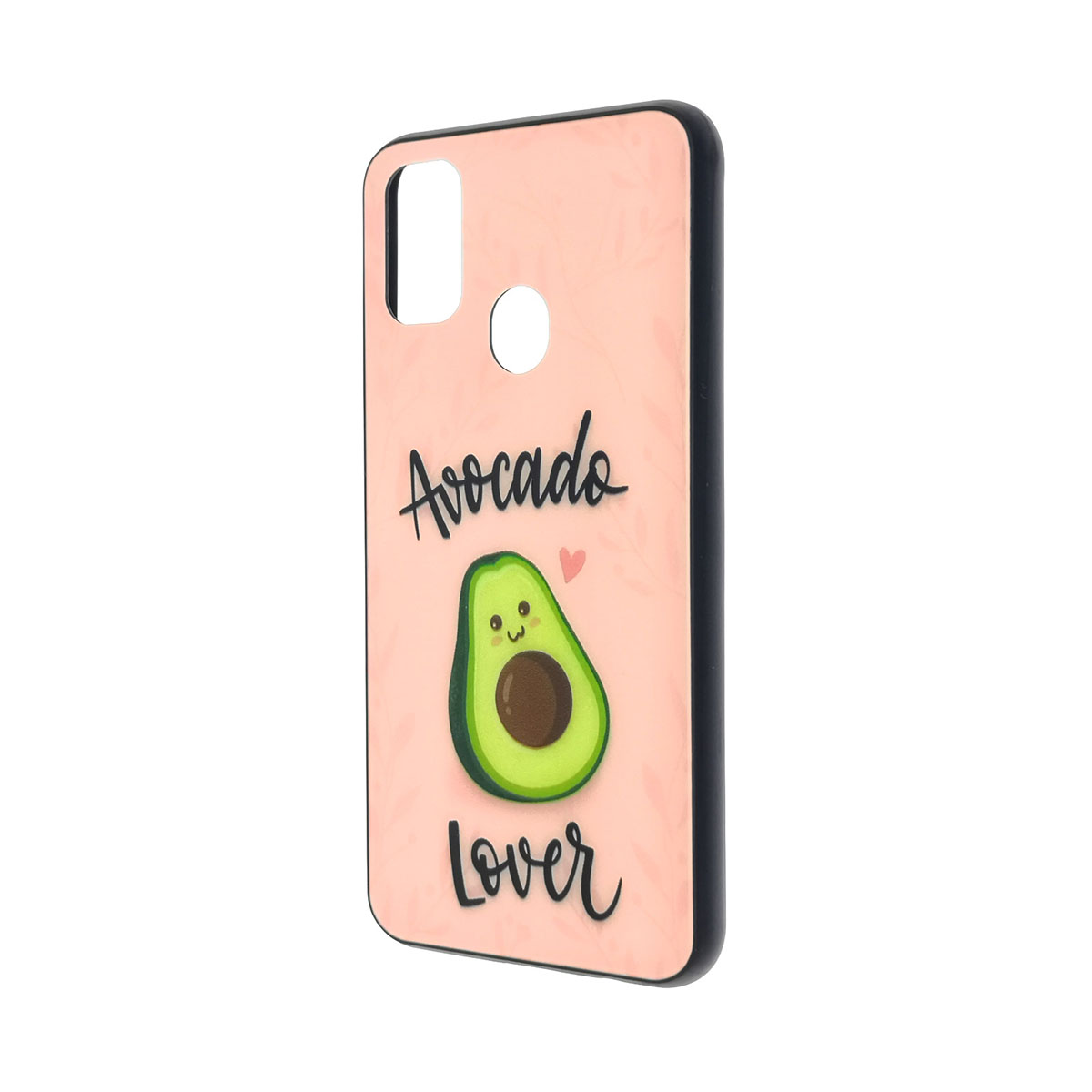 Чехол накладка для SAMSUNG Galaxy M30s (SM-M307F), M21 (SM-M215), силикон, стекло, рисунок AVOCADO Lover.