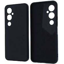 Чехол накладка NANO для TECNO Pova 4 Pro, силикон, бархат, цвет черный Чехол накладка NANO для TECNO Pova 4 Pro, силикон, бархат, цвет черный