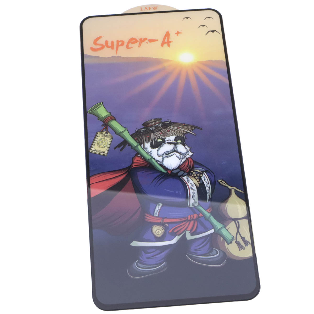 Защитное стекло Super-A+ для SAMSUNG Galaxy A73, цвет окантовки черный
