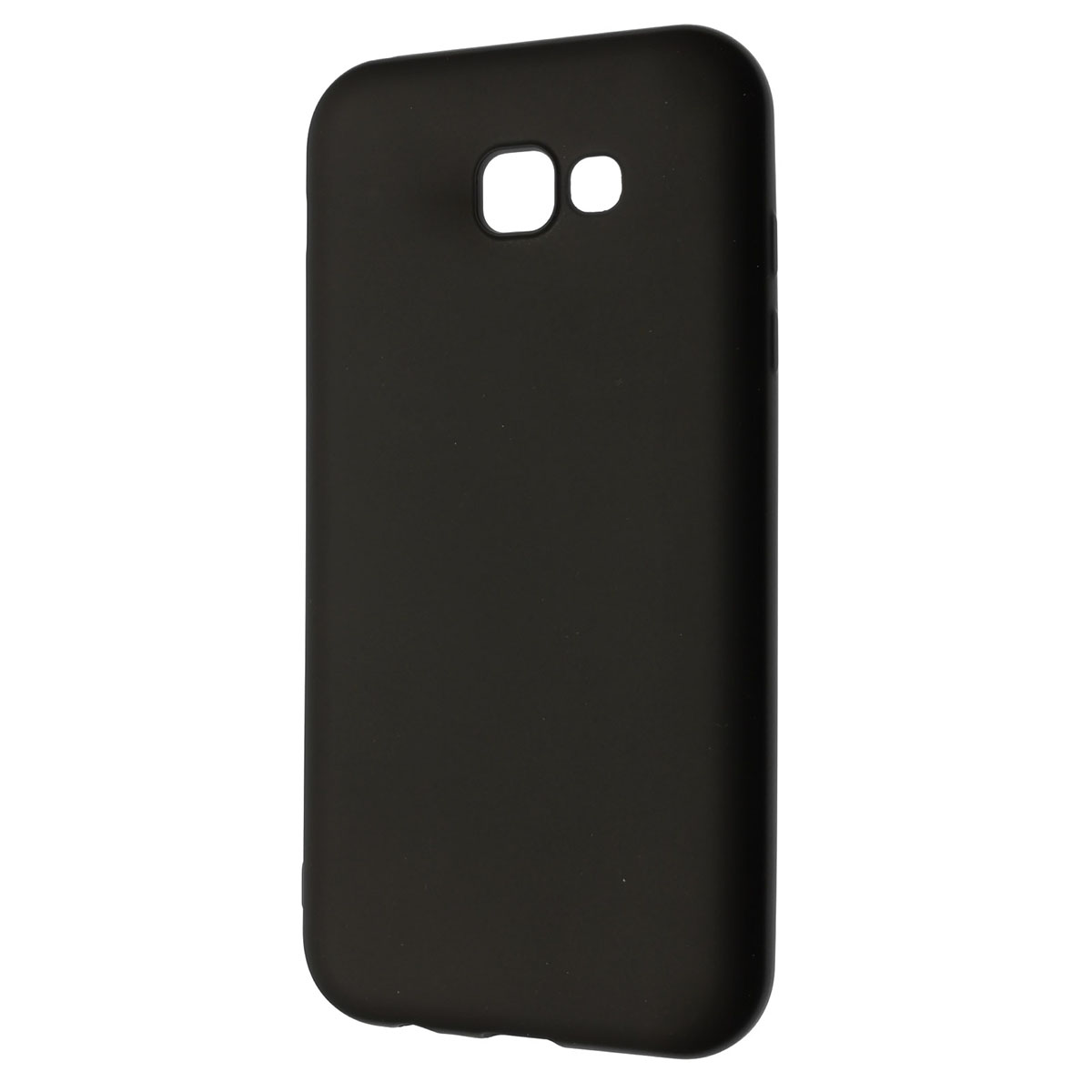Чехол накладка J-Case THIN для SAMSUNG Galaxy A7 2017, силикон, цвет черный.