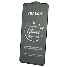 Защитное стекло VEASON Tempered Glass для Realme GT 5G, Master, GT Neo 2T, цвет окантовки черный