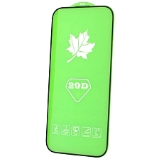 Защитное стекло 20D для APPLE iPhone 16 Pro, цвет окантовки черный