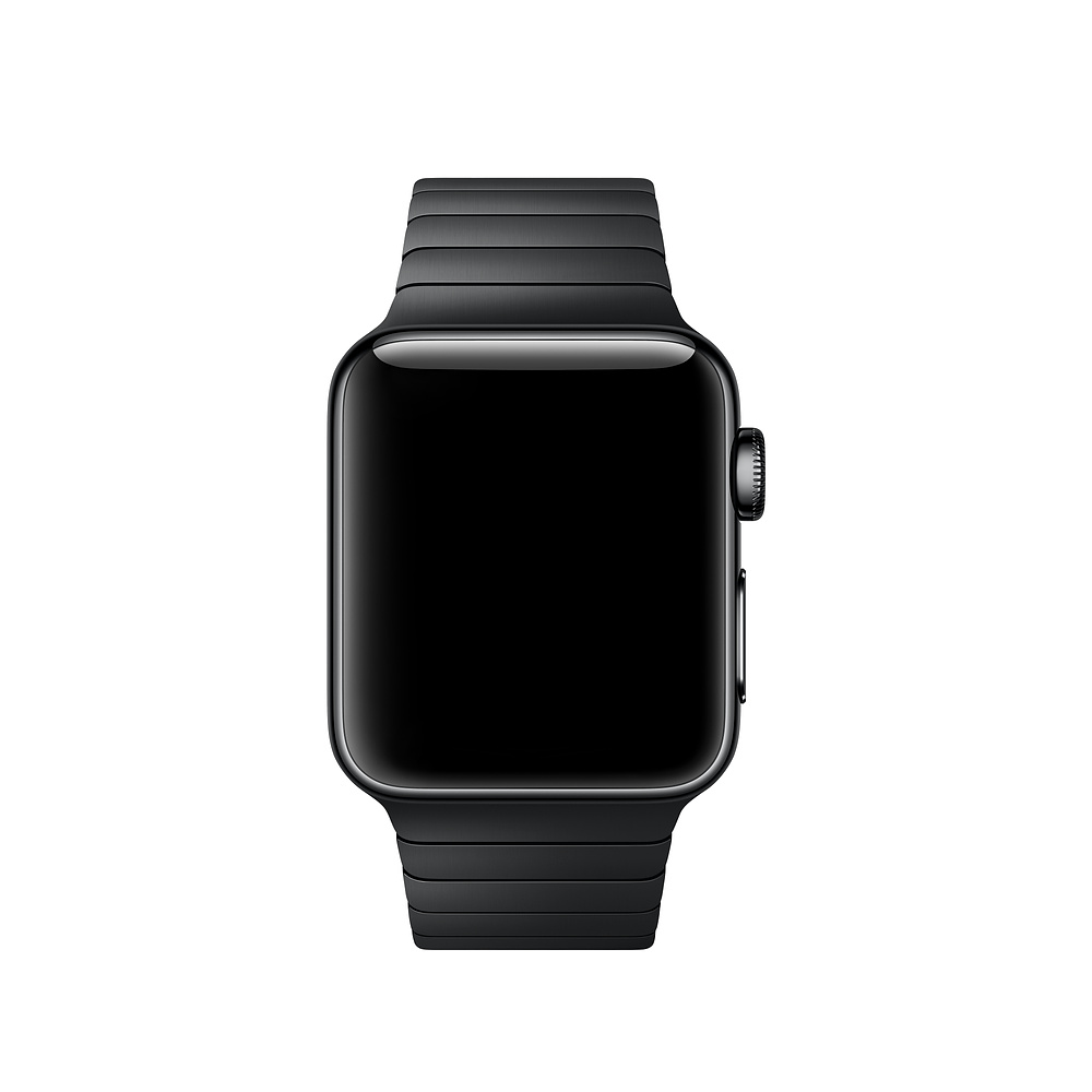 Ремешок для Apple Watch блочный нержавеющая сталь, 38 mm / 40 mm, цвет черный.