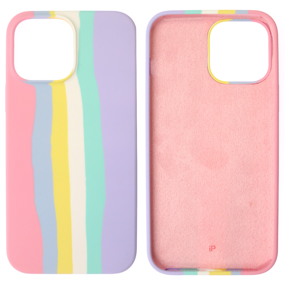 Чехол накладка Silicon Case для APPLE iPhone 13 Pro Max (6.7), силикон, бархат, цвет розово сиреневый